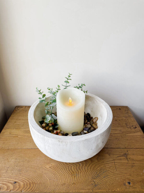 Dough Bowl Candle